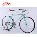 la bicicleta fija del engranaje de la venta caliente al por mayor / el marco fijo de acero superior de la bici del engranaje / Yimei colorido 700c fijaron la bici del engranaje para la venta